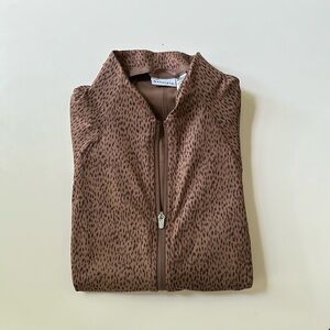 Athleta full zip sz L